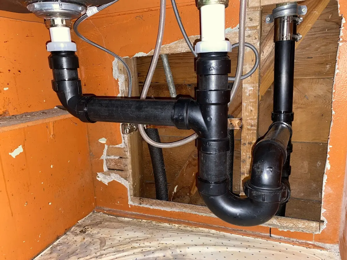 Professional Garbage Disposal Repair equipment and tools on the job in Lower Chanceford